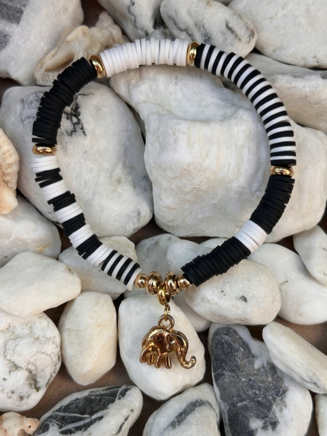 Bracelet - Eléphant doré