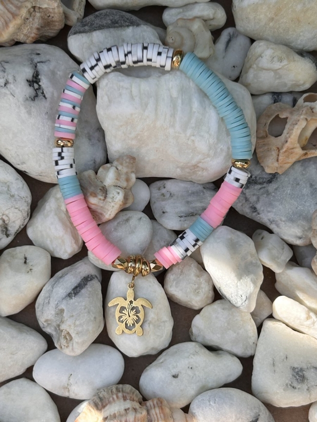 Bracelet - Tortue dorée